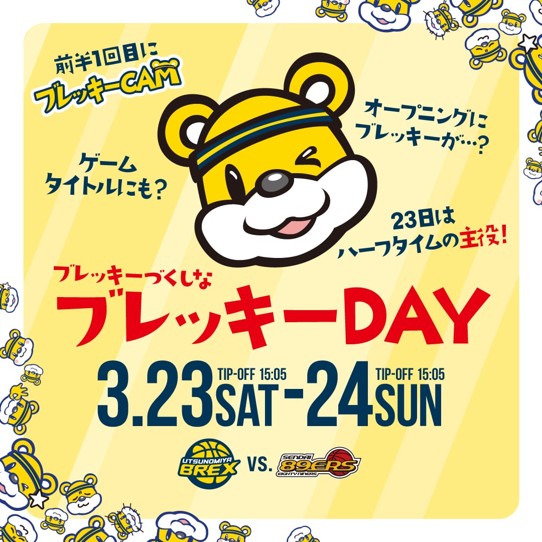 ブレッキーDAY