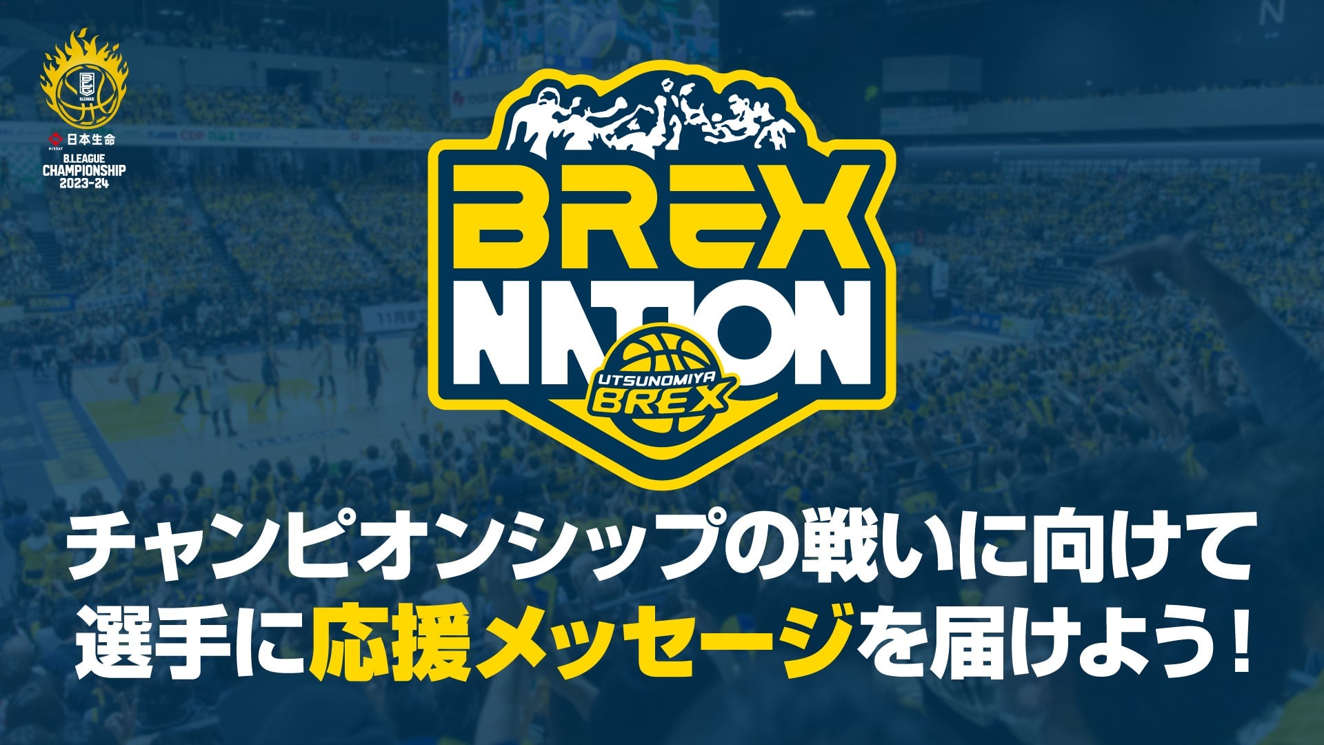 BREX NATION 応援メッセージ動画募集