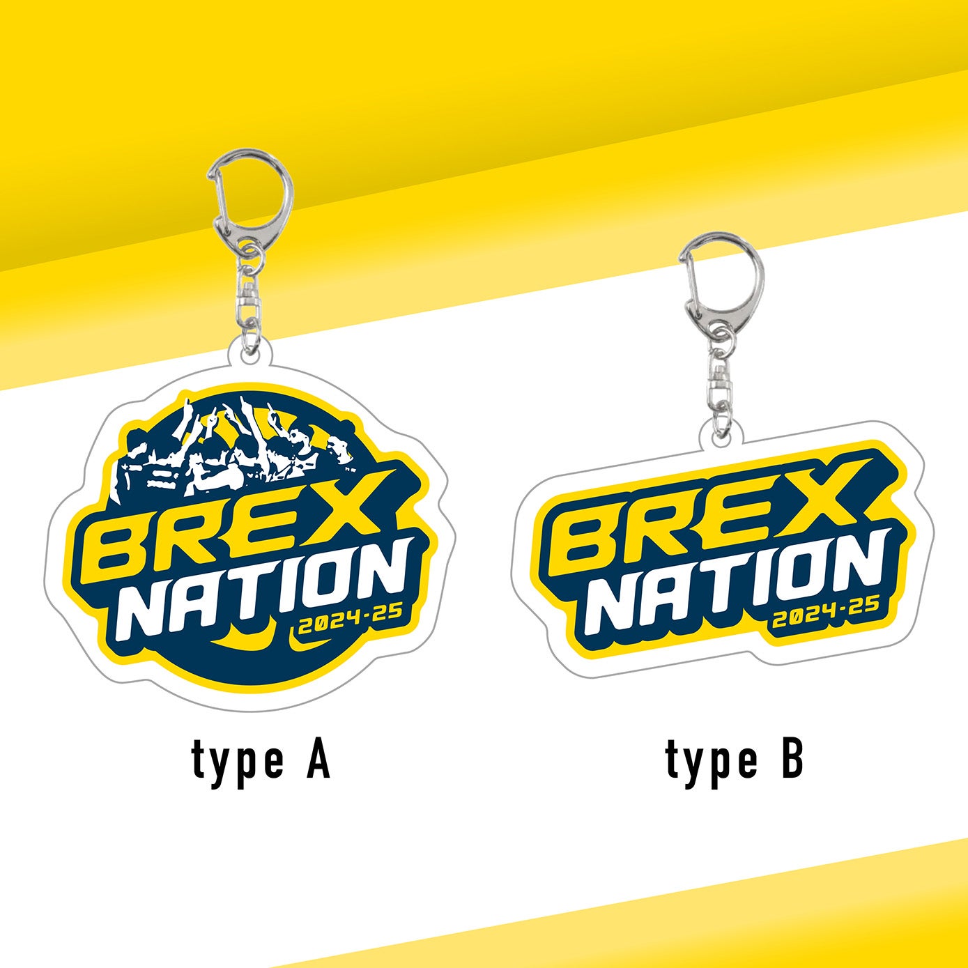 2024-25 BREX NATION キーホルダー[type A/type B]