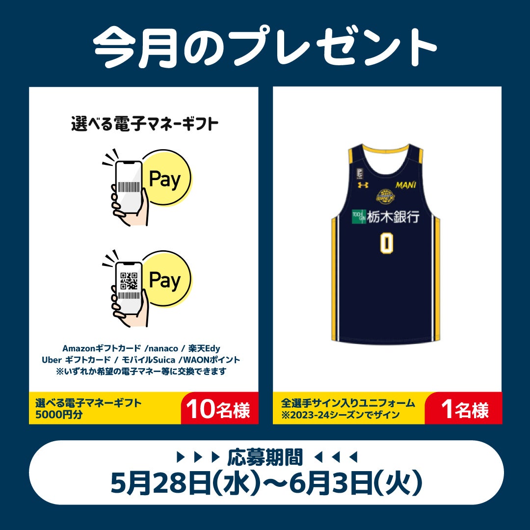 今月のプレゼント