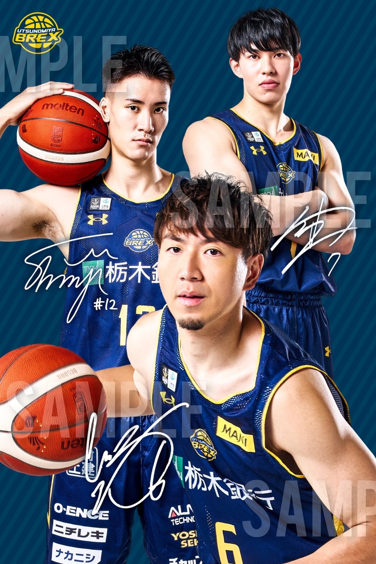 選手サイン入りデジタルフォト