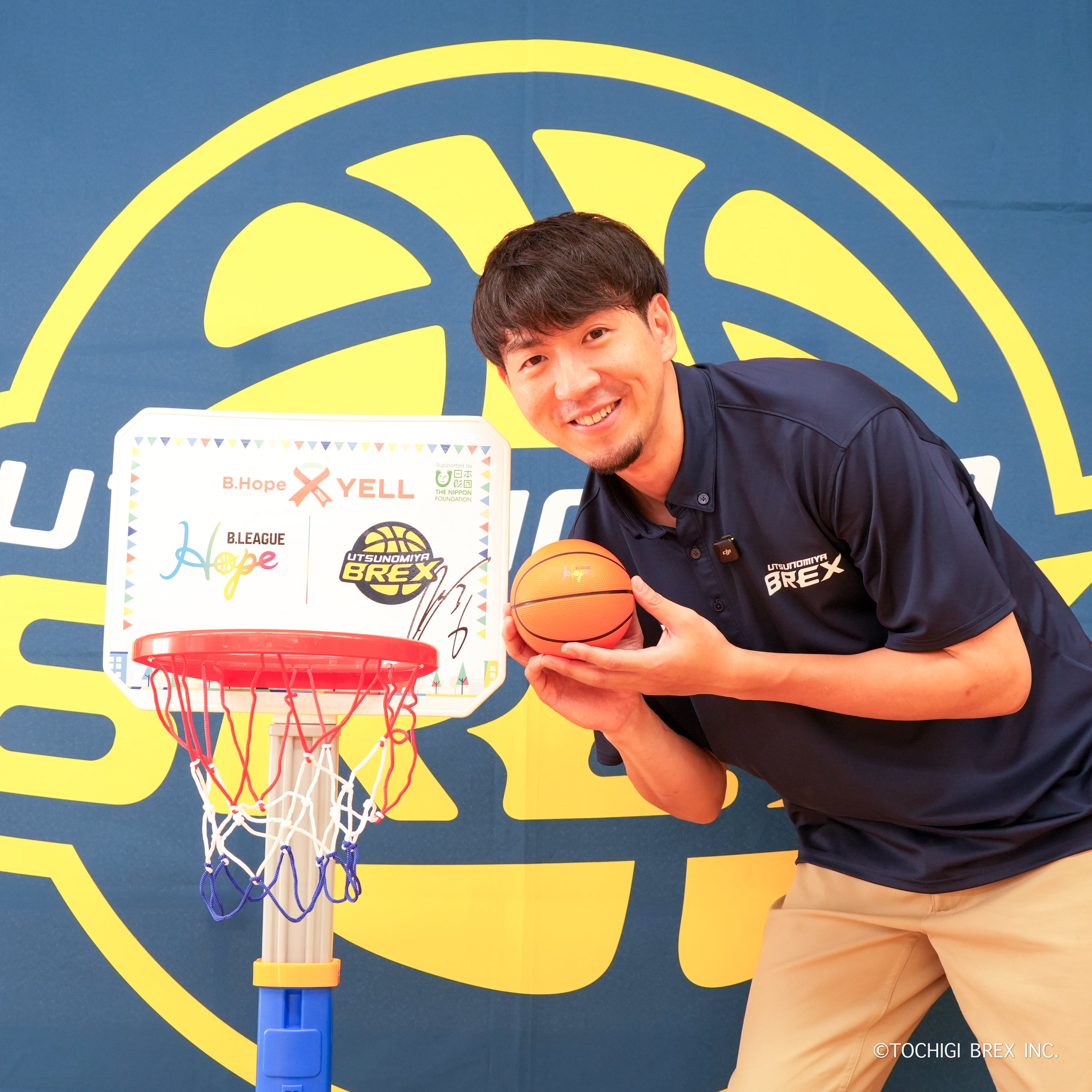 【活動レポート】#6 比江島選手、自治医科大学とちぎ子ども医療センター 訪問 《B.Hope X YELL 》